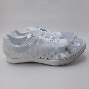 Under Armour 3027568-100 Shakedown Elite Breeze White Track & Field Spike SZ 13
